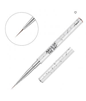 Пензлик для тонких ліній NAILSOFTHEDAY Professional Brush Liner, 8мм